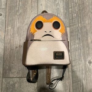 Loungefly Star Wars porg mini back pack
